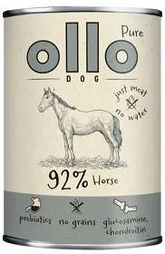 Ollo Pure Dog Adult Mokra Karma z koniną dla psa